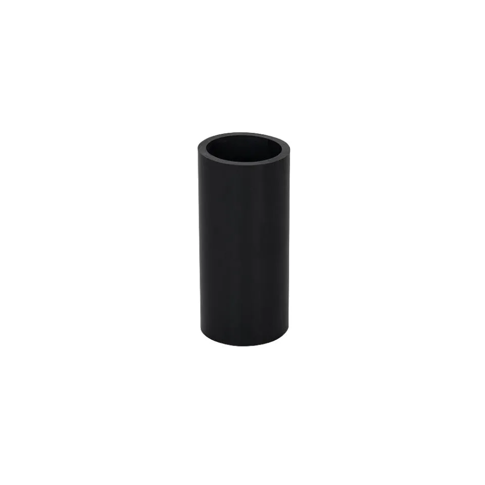 Custom Multi-Specification, Black Wear-Resistant PVC Processing Pipe, Acid-Resistant Plastic Thickened Protective Pipe