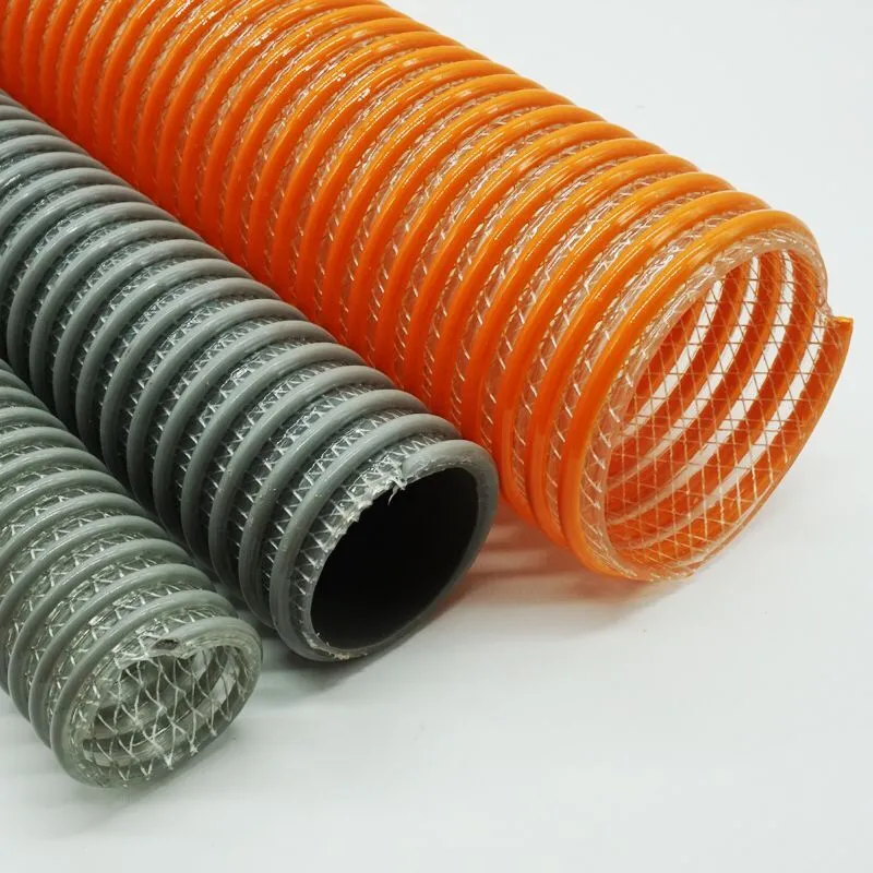 PVC Flexible Reinforced Spring Clear Suction Steel Wire Spiral Hose Pipe