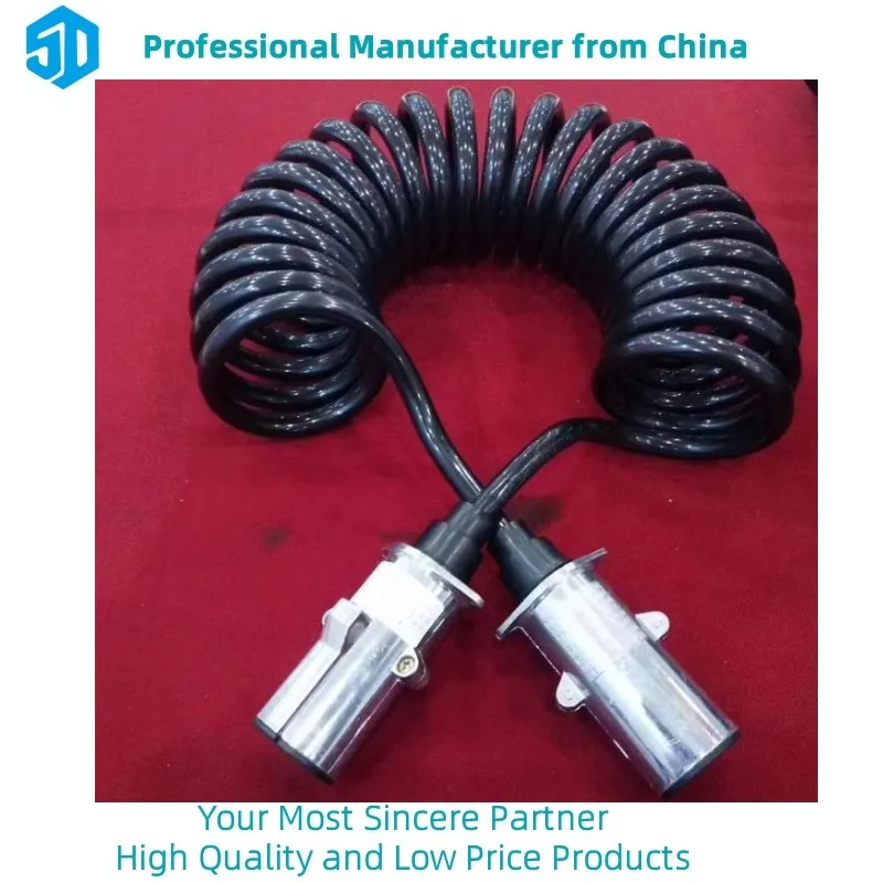 Plastic Spiral Air Line Hose Air Brake Hose Pipe for Truck and Trailer Nylon Braided Hose Pipe
