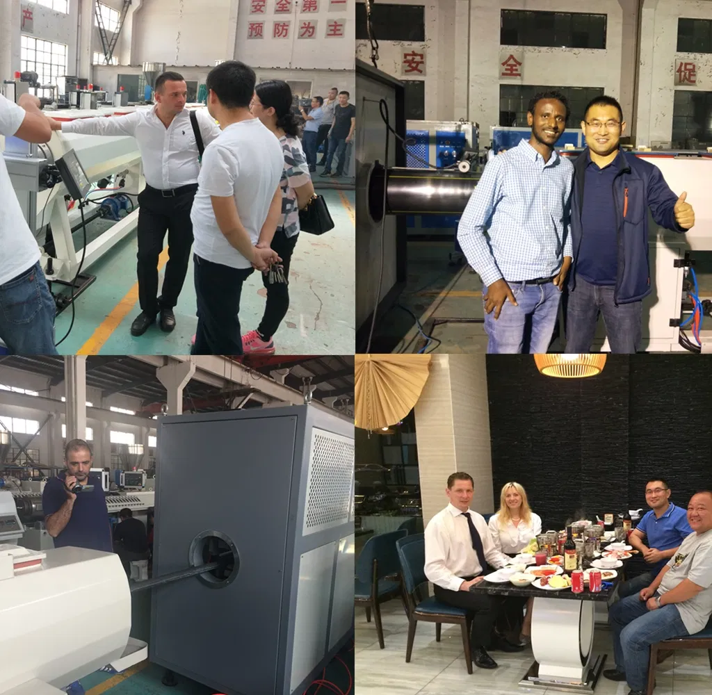 3 Layer Co-Extrusion HDPE PPR Water Pipe with Fiber Glass Manufacturing Machine Plastic Pipe Producing Making Machine