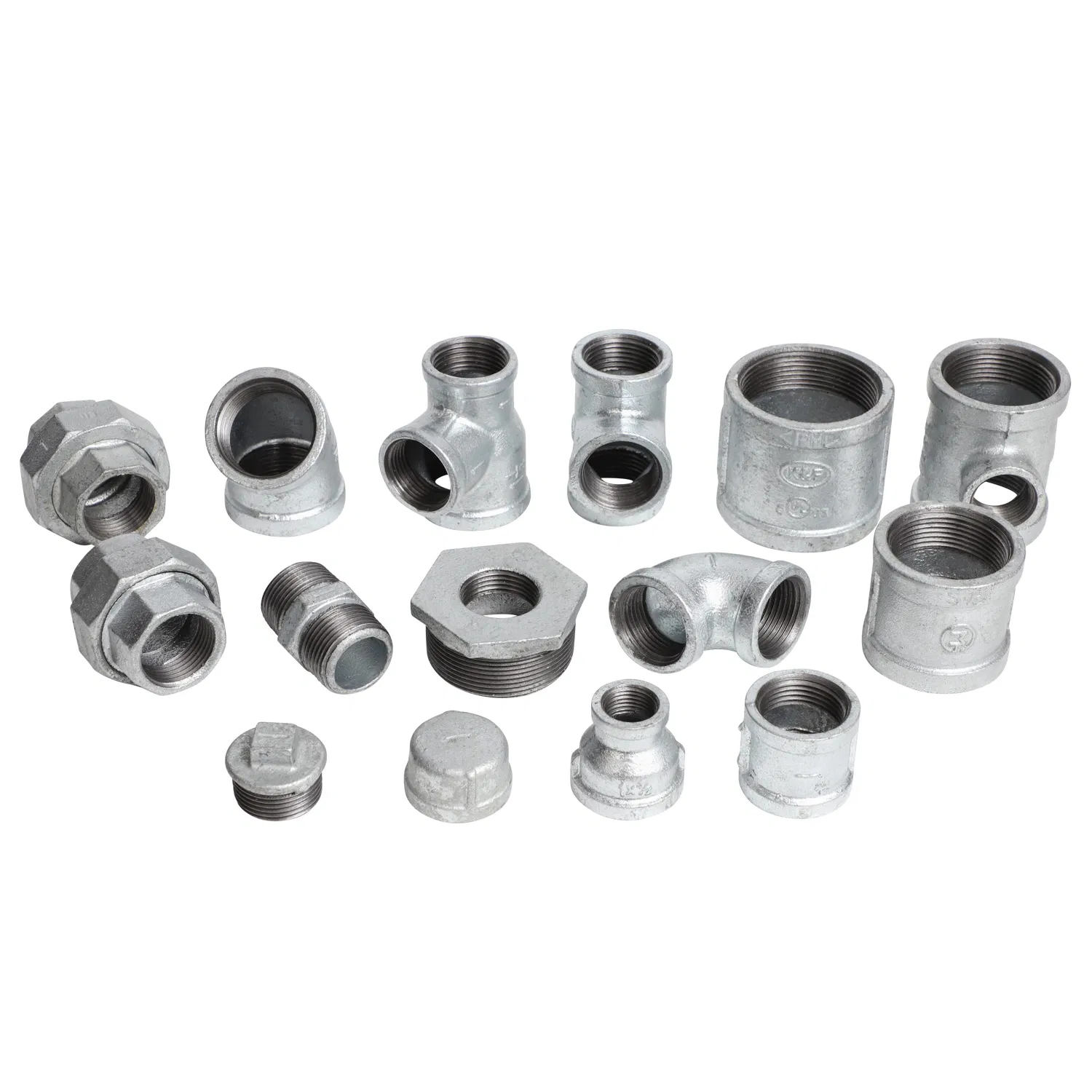 90 Degree Elbow Pipe Fitting of Water Pipe Fittings Gi Fitting and Black Malleable Iron 1/2-6 Inch F