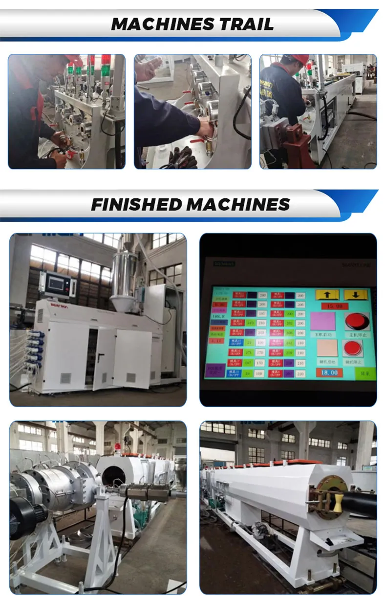 PPR Plastic Pipe Extrusion Line Plastic PE HDPE PPR Pipe Making Machinery