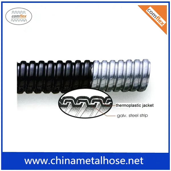 PVC Coated Flexible Steel Conduit/Electrical Flexible Pipe