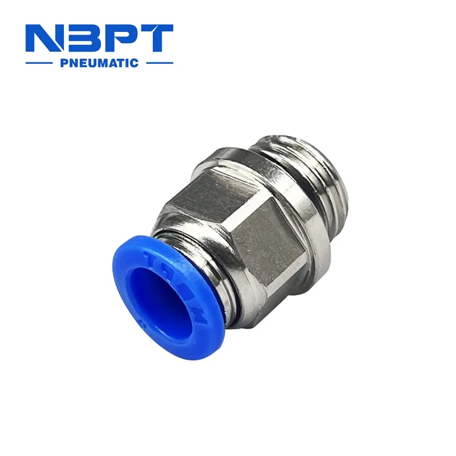 China Manufacturing PC-G Quick Connecting Tube Male G Thread for Straight Fitting