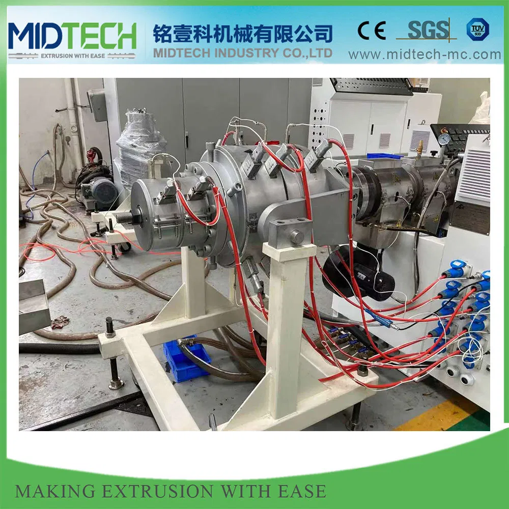 High-Performance Compact PVC Pipe Extrusion Machine for Electrical Applications