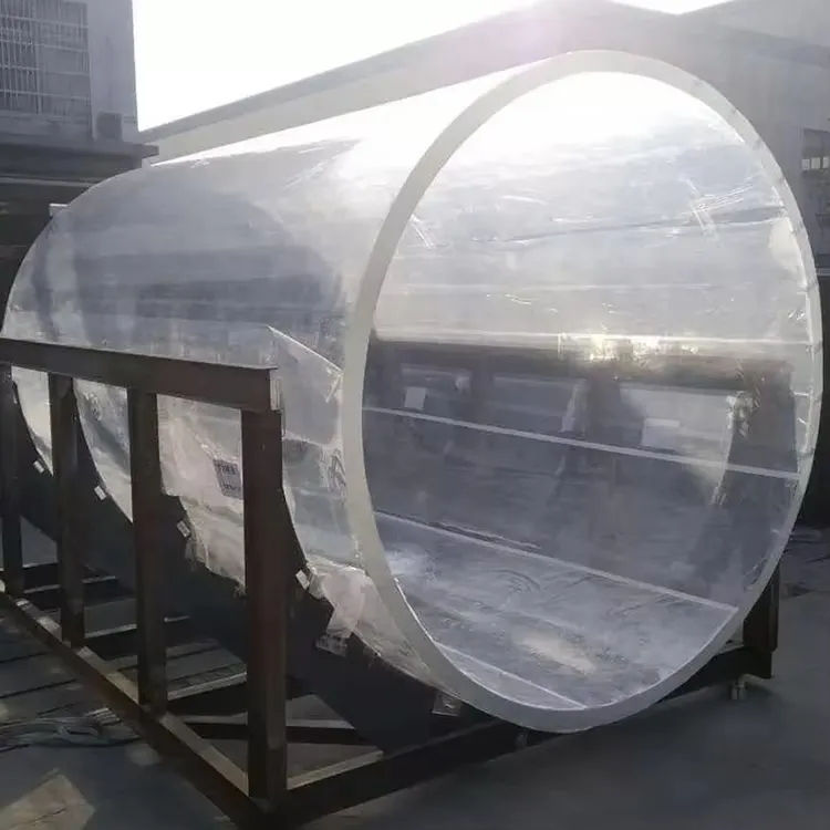 Premium Transparent Acrylic Pipe for Colorful PVC Designs