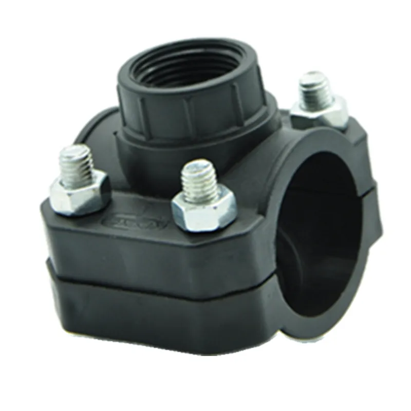 PP Plastic Pipe Saddles for Irrigation Hose