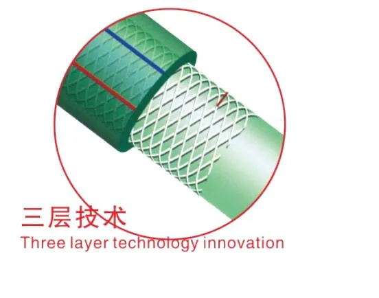 High Quality Grade Hose PVC Pipe with Three Layers