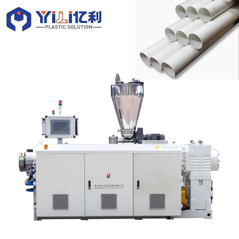 Plastic UPVC CPVC PVC Hose Tube Pipe with Socket Belling Making Machine