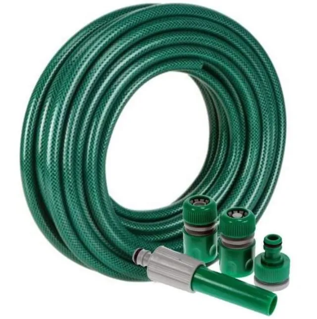 Hot Selling High Pressure Flexible PVC Garden Water Hose Pipe 1/2" 3/4in 1 Inch for Home Gardening Irrigation
