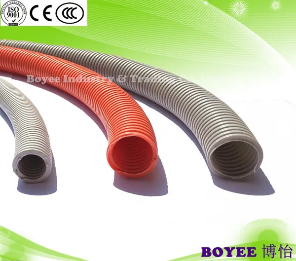 PVC Electric Cable Flexible Corrugated Conduit Pipe