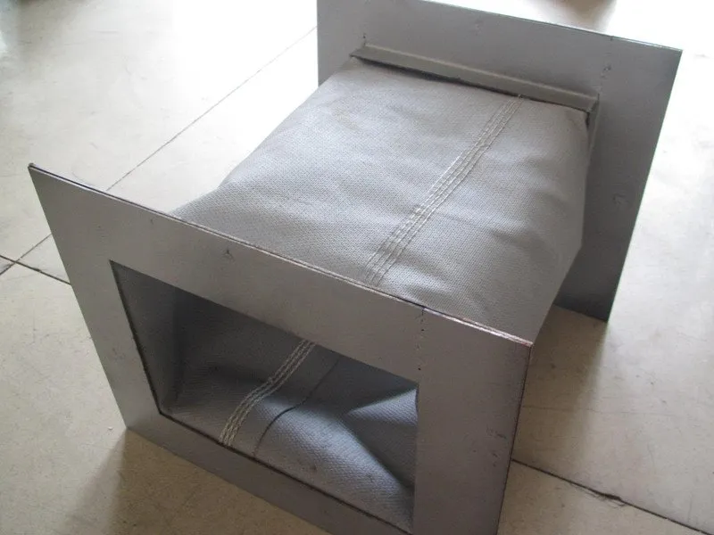 Flexible Connection of Fan, Flexible Connection of Silicone-Titanium Rubber Telescopic Canvas Ventil