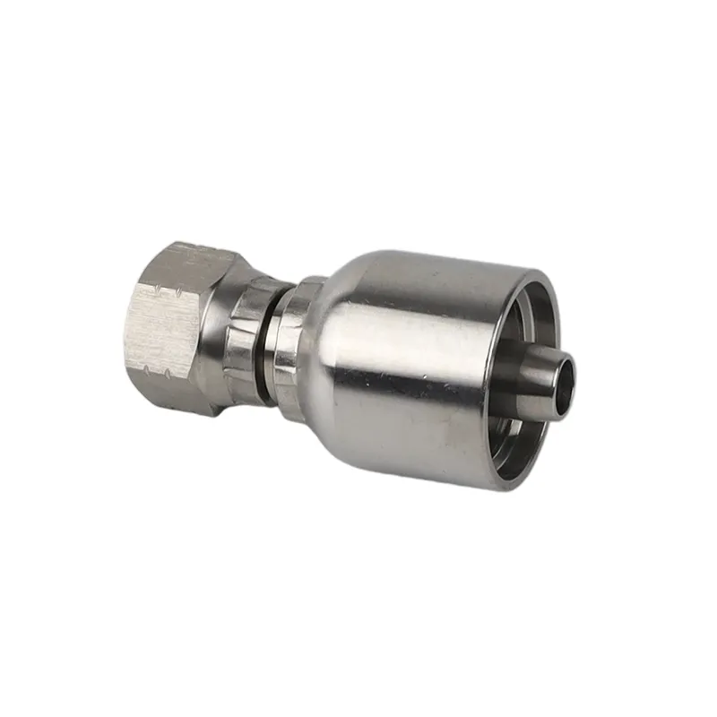 High-Pressure Hydraulic Hose Fittings with American Flat Mouth Sealing