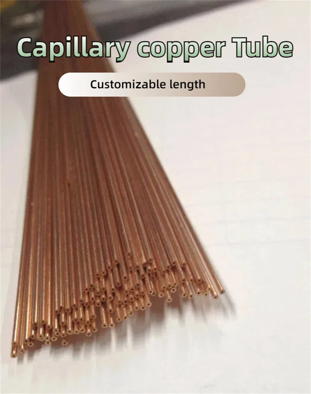 Customizable Colors Polyvinyl Chloride Copper Pipe 6*0.8 8*0.8 6*1 8*1 PVC Copper Pipe