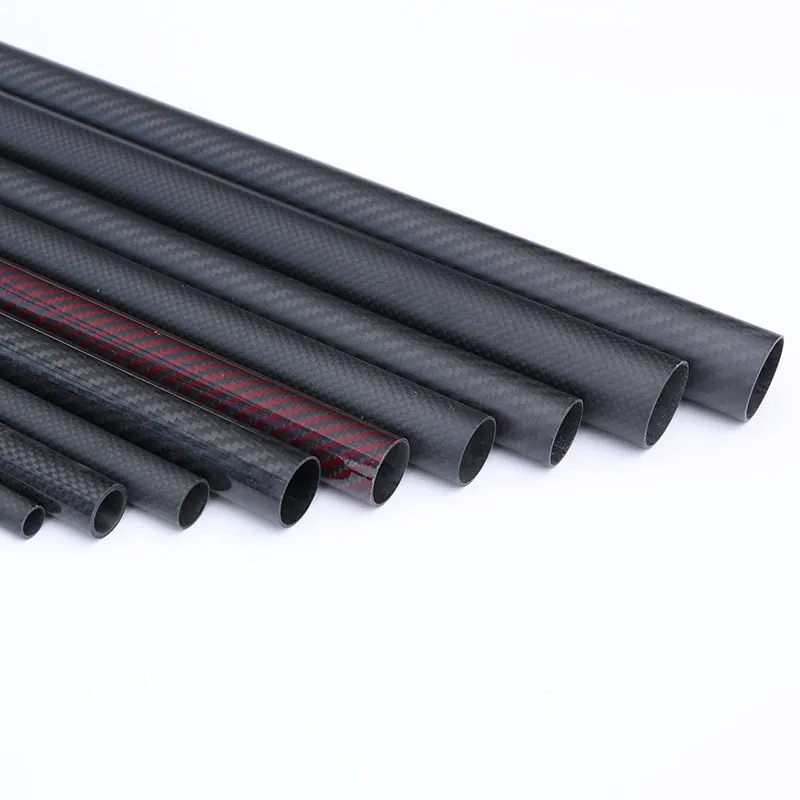 Ultra-Durable 3K Plain Twill Carbon Fiber Tube for Strong Applications