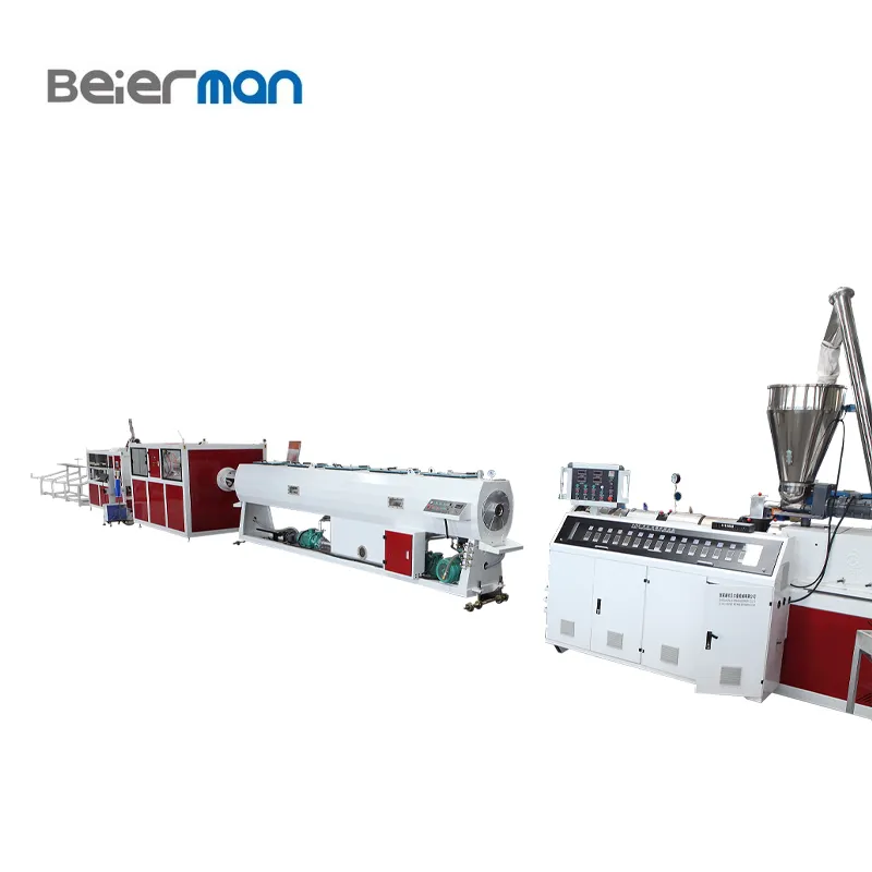 Hot Sale PPR Pipe Producing Line Plastic Pipe Making Machine PE Cable Protection Conduit Drainage Water One Two Three Layers Pipe Production