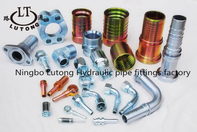 Lutong Factory Carbon Steel High Quality Hydraulic Pipe Fittings