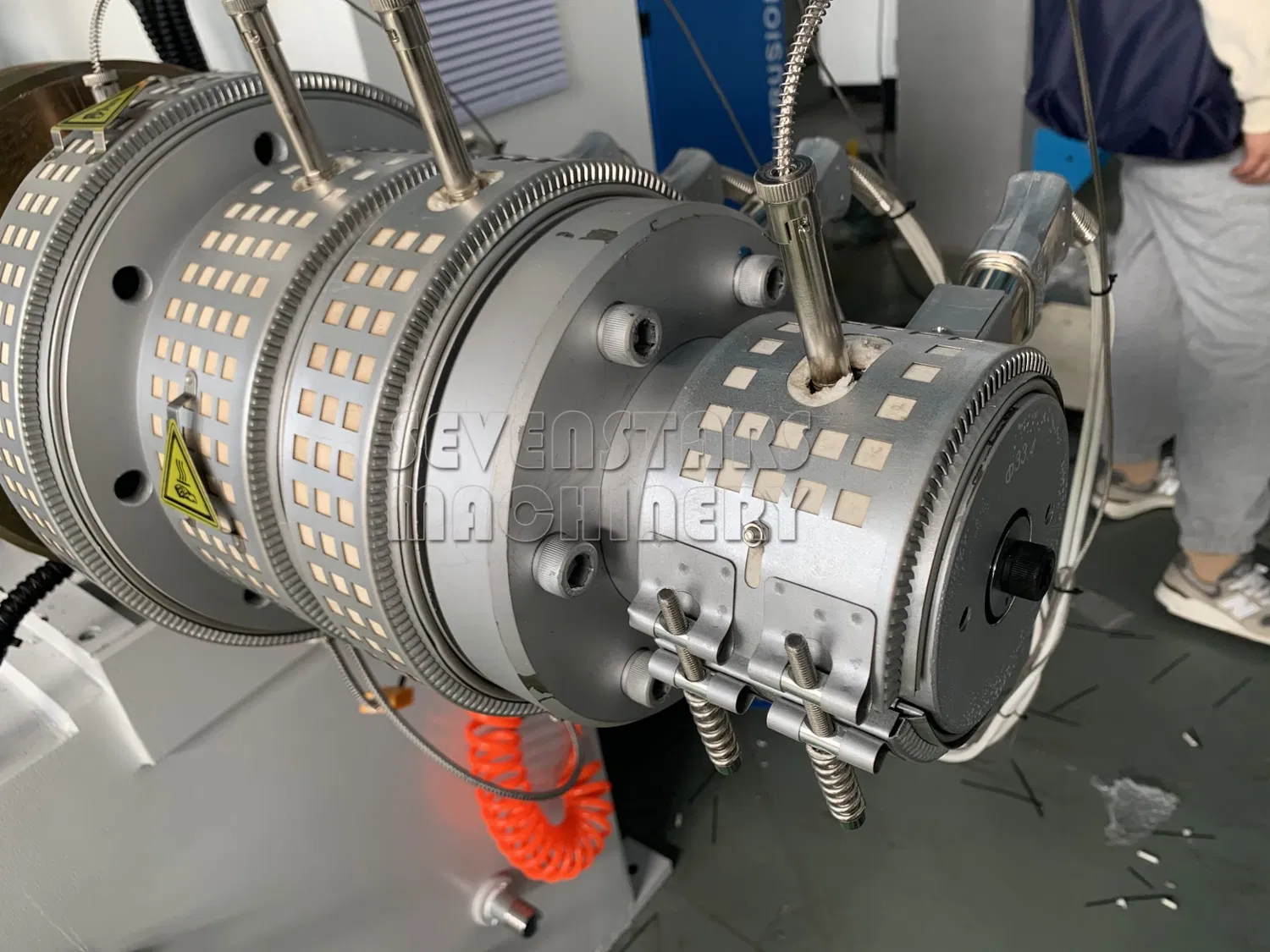 PVC Pipe Making Machine Plastic Hose Extruder PE PPR Producton Line