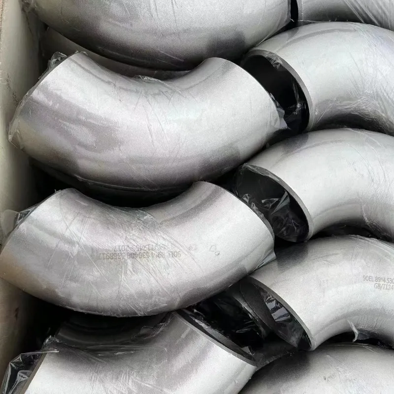 Manufacturer Wholesale High Quality Low Price Stainless Steel/Carbon Steel 45/90/180 Degree Elbow Pipe Fitting Steel Elbow