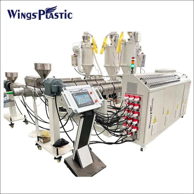 Plastic Pipe Extrusion Line Price HDPE PP PVC Nylon Pipe Hose Tube Making Machinery Factory