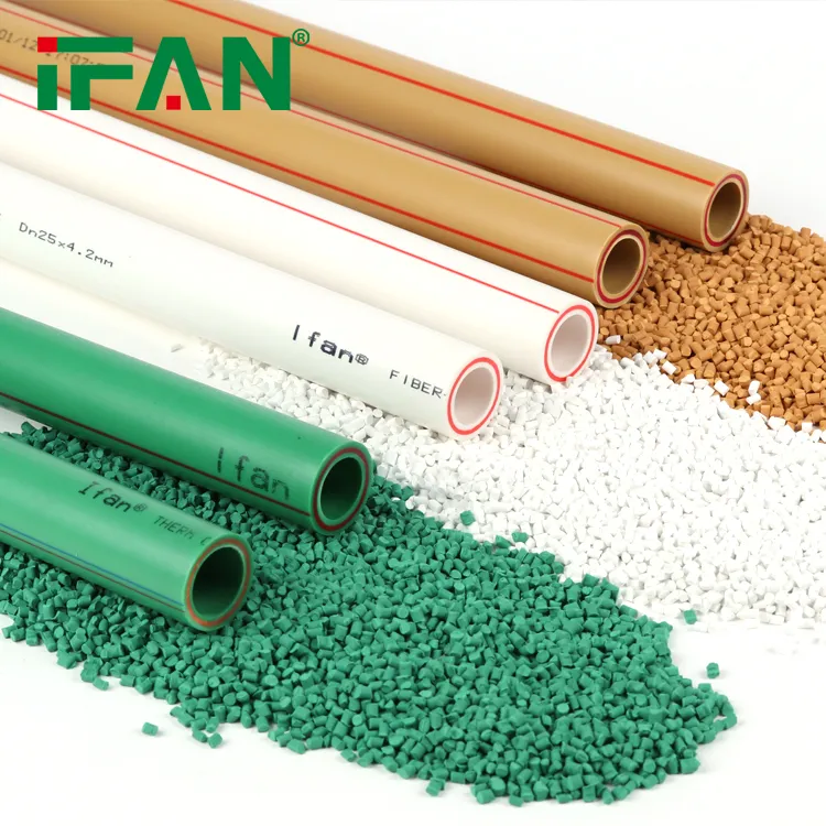 Ifan Factory Germany Standard Free Sample OEM Color Plastic Polypropylene PPR Pipe