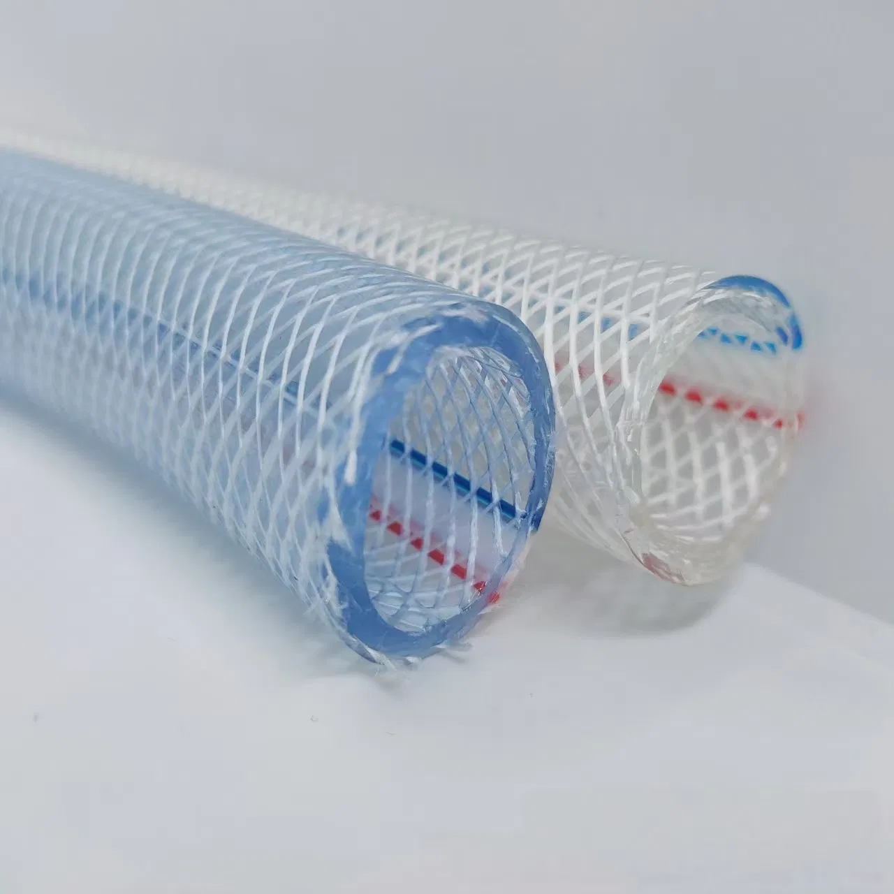 PVC Braided Reinforced Premium Garden Pipe Hose - Flexible Garden Water Plastic Pipe Irrigation for 