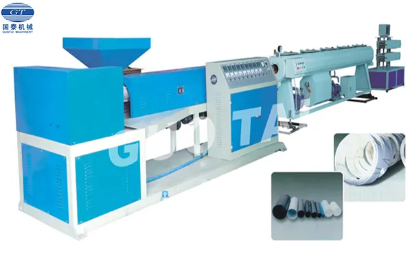 High Efficiency PVC Plastic Machine/ Pipe Extrusions