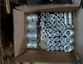 Carbon Steel B16.11 3000lbs 6000lbs 9000lbs A105 Forged Pipe Fittings