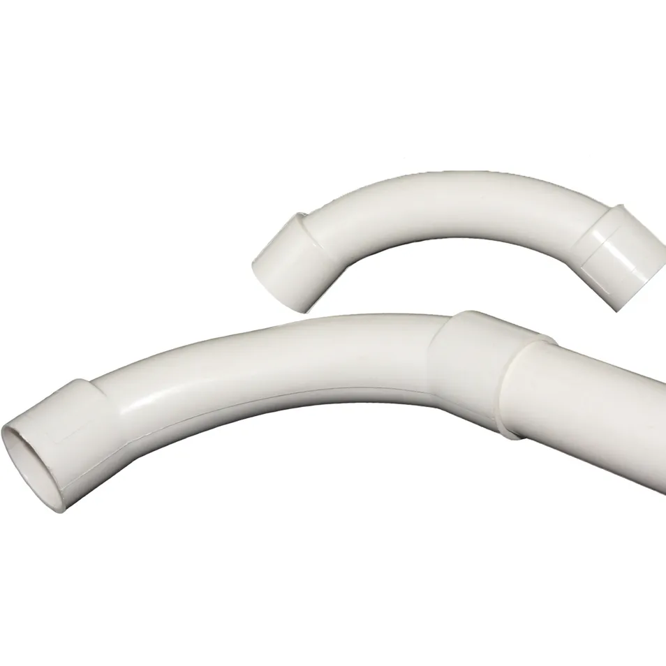High Quality Cable Conduit PVC Pipe Elbows for Electrical Wire Protection