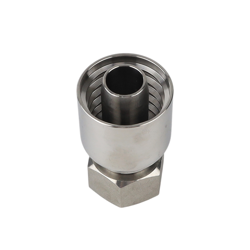 High-Pressure Hydraulic Hose Fittings with American Flat Mouth Sealing