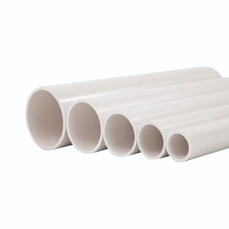 PVC Plastic Pipe DN20 DN25 DN32 UPVC Pipe Fitting Elbow Tee for Home Plumbing System