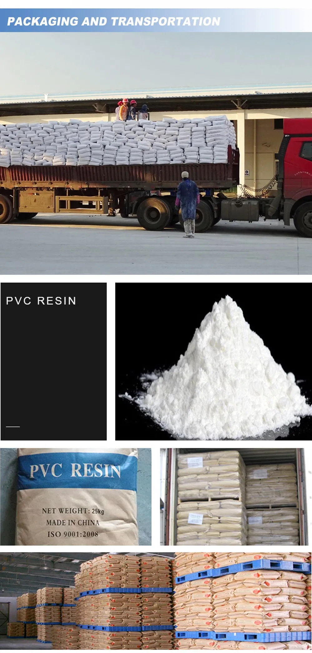 Low Cost Cheap PVC Grey Powder PVC Resin PVC Pipe Powder