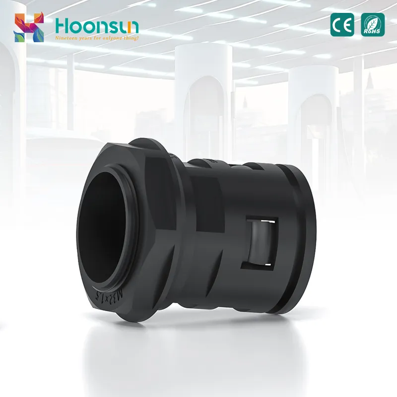 Self-Aligning Quick Connect Twist-Seal Kink-Resistant Nylon Union for Flexible Pipe