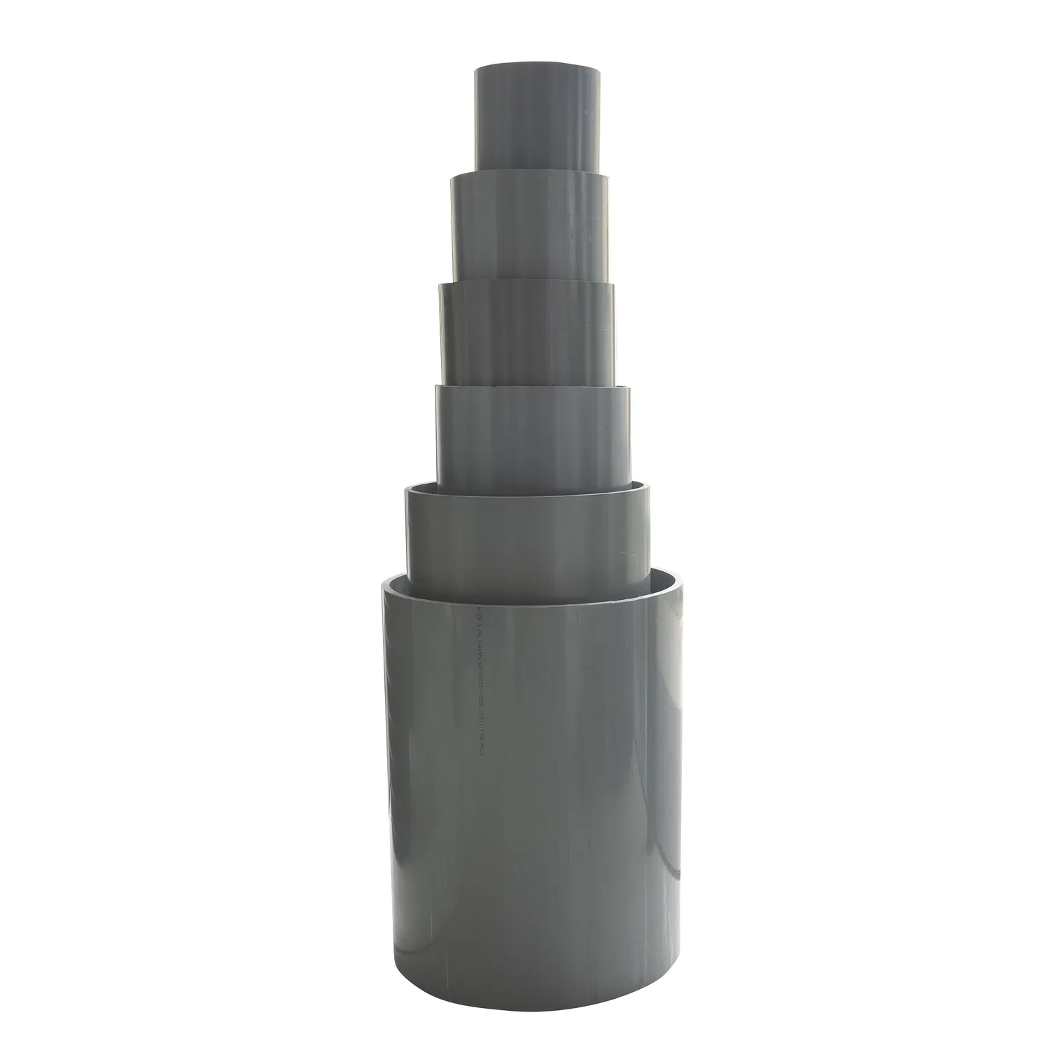 Factory Outlet Black Plastic Rounded Tube ABS PP PC PVC Pipe/Tube for Any Size