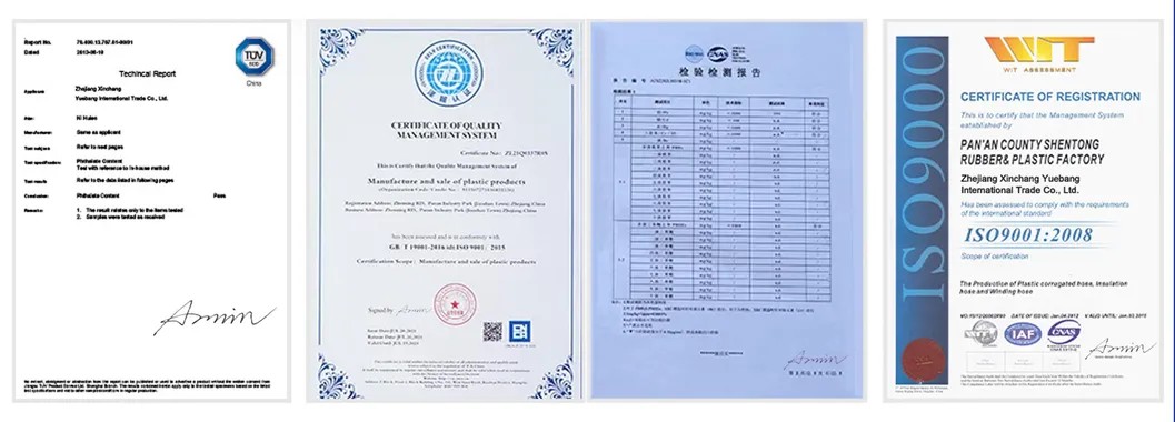 Aging and Acid and Alkali-Resistant China Made Stainless Steel Wire Polyester Reinforced PVC Vacuum Hose Pipe for Industrial