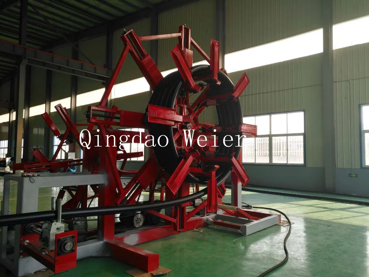 Coiled PE Pipe Extrusion Machine Line
