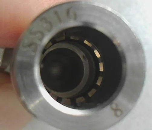 Pneumatic Male Straight Sspc4-01 Stainless Steel 316L AISI Inox Fittings