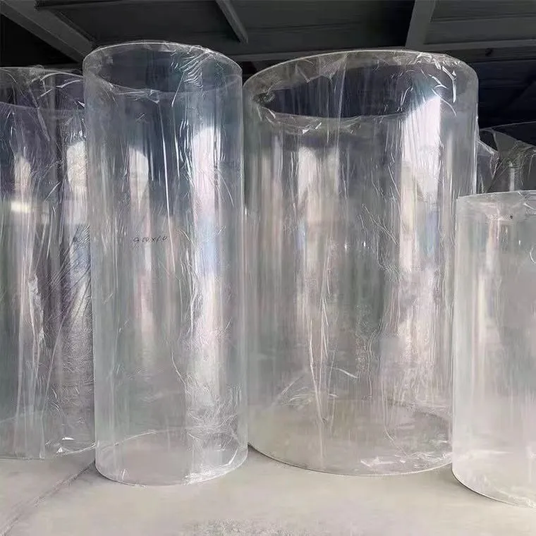 Premium Transparent Acrylic Pipe for Colorful PVC Designs