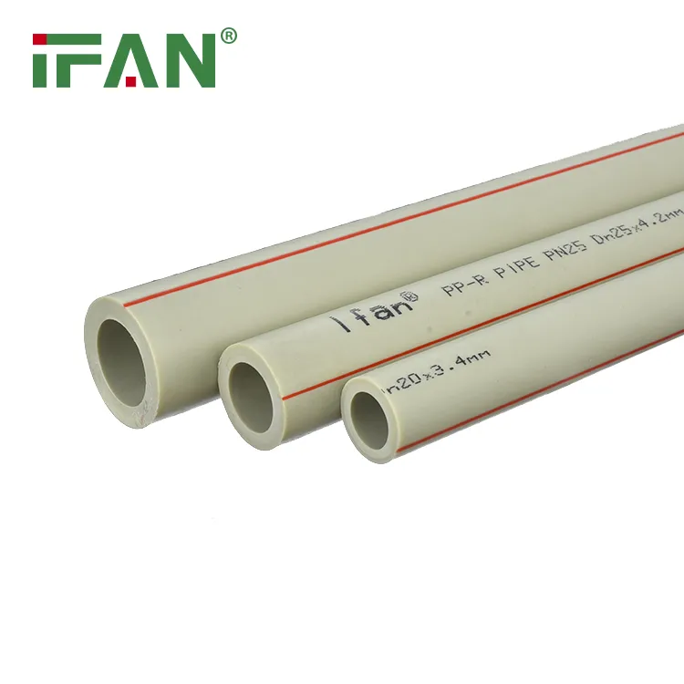 Ifan PPR Plumbing Pipes Tube Free Sample PPR Fiber Glass Pipe