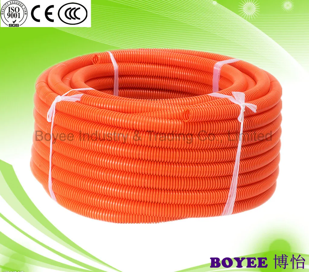 PVC Electric Cable Flexible Corrugated Conduit Pipe