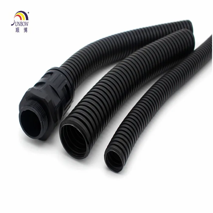 PA PP PE Wire Corrugated Pipe Flexible Hose Pipe