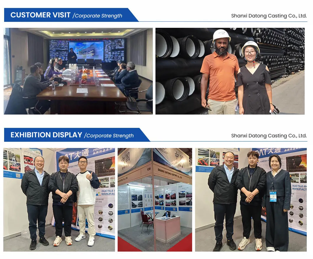 Custom Double Socket Short Pipe Ductile Iron Mj Pipe Fitting