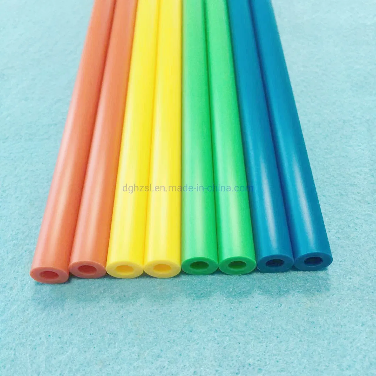 ABS /PVC /PE /PP/POM/PS /PC Extrsuion Plastic Pipe with Various Color for Toy Fitting