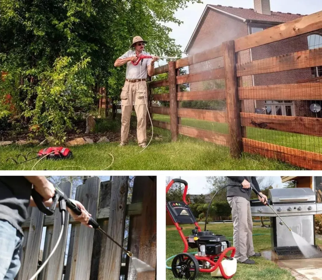 Portable Cleaning Machine Explosion-Proof Brush Car Outlet Pipe