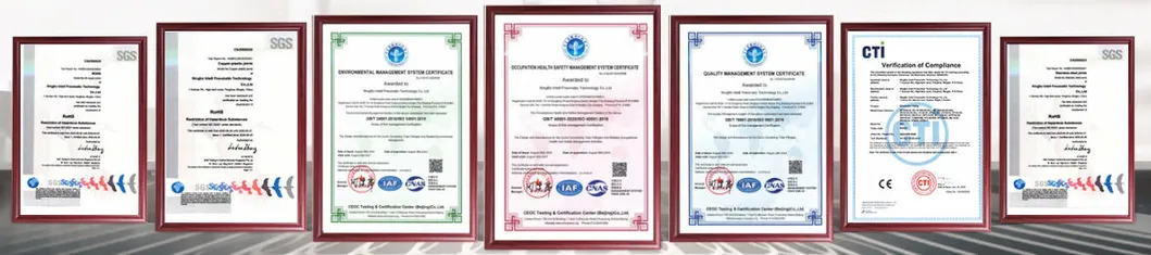 Camozzi Type Pneumatic Parts Push in Tube Connector Brass Air Fittings for Pneumatic Equipment