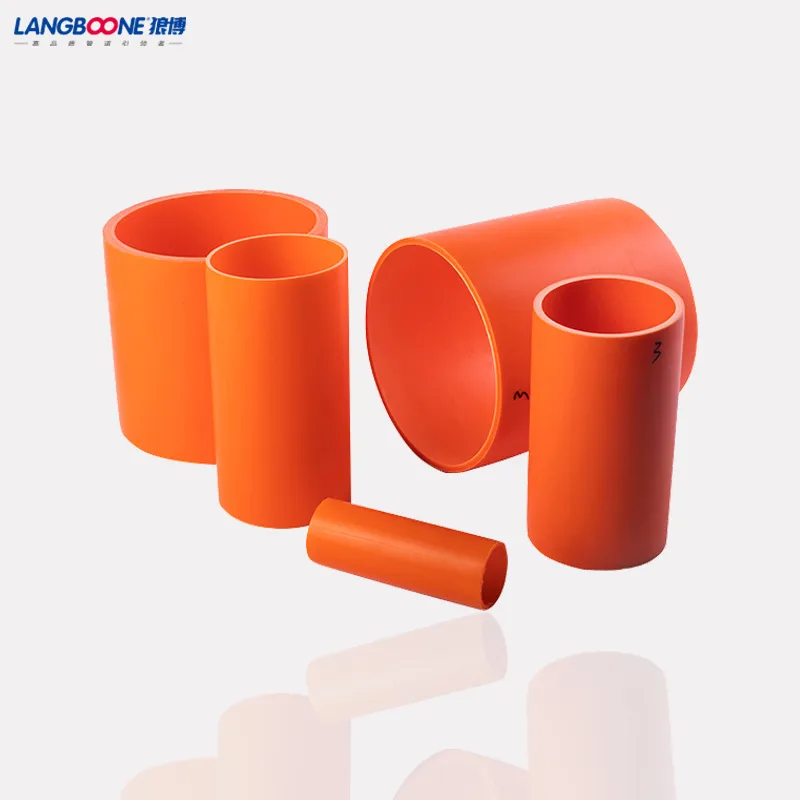 Mpp Cable Protection Pipe for Electric Power Cable DN200 PP Cable Protection Plastic Pipe