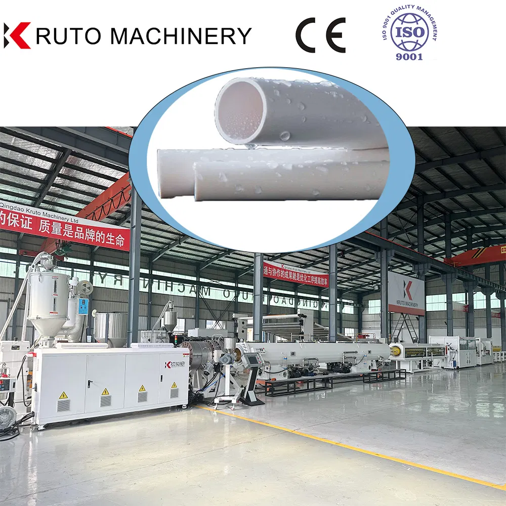 PVC HDPE PE PPR Pipe Extrusion Machinery/Sewage/Water/Gas/Cabel Duct Hose Tube Extruders Corrugated