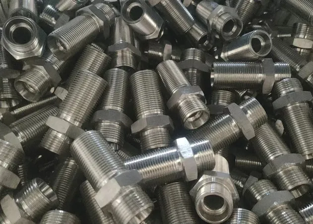 Hydraulic Braided Hose Tube Assembly Fitting Reusable Stainless Steel Swaged Adapter NPT Jic SAE Bsp Metric Orfs Orb DIN JIS