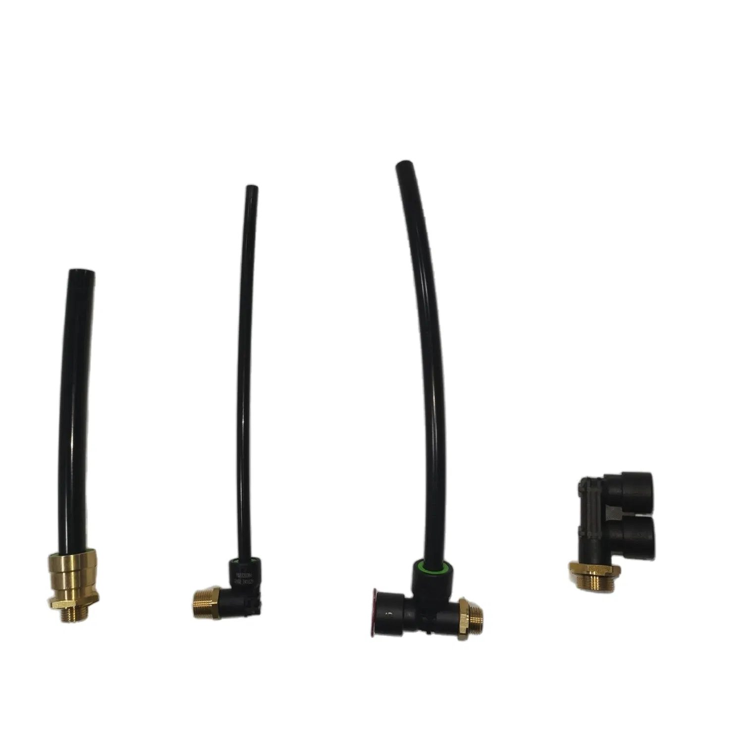 Various PA Tube Fittings with Aluminum or Brass Housing Various PA Tube Fittings with Aluminum or Brass Housing