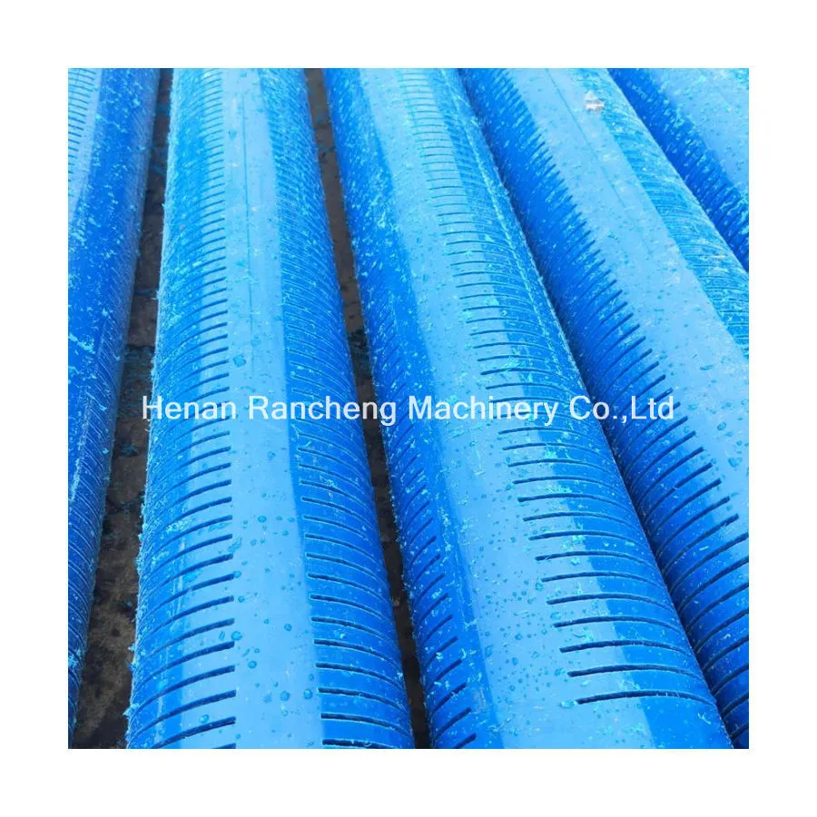 Plastic PVC Male and Female Blue Solid Wall Well Casing Pipe/PVC Borehole Water Well Casing Pipe Eri